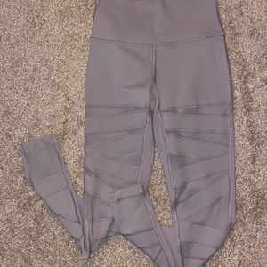 Lululemon Wunder Under - Tech Mesh - Chrome